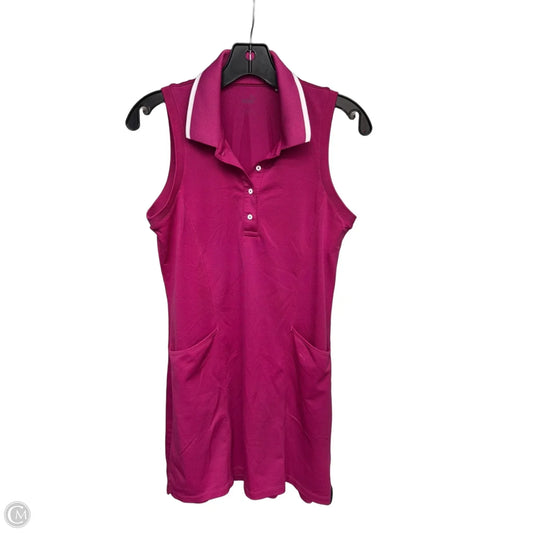 Athletic Dress By Puma In Pink, Size: S