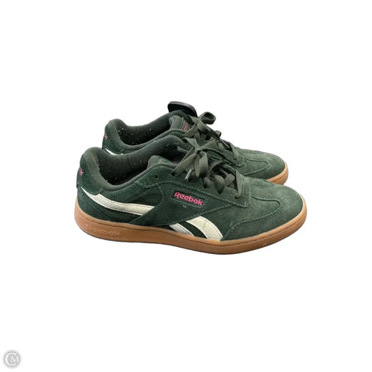 Shoes Sneakers By Reebok In Green, Size: 7.5