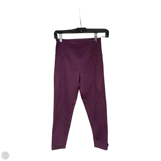 Athletic Leggings By Girlfriend Collective In Purple, Size: S