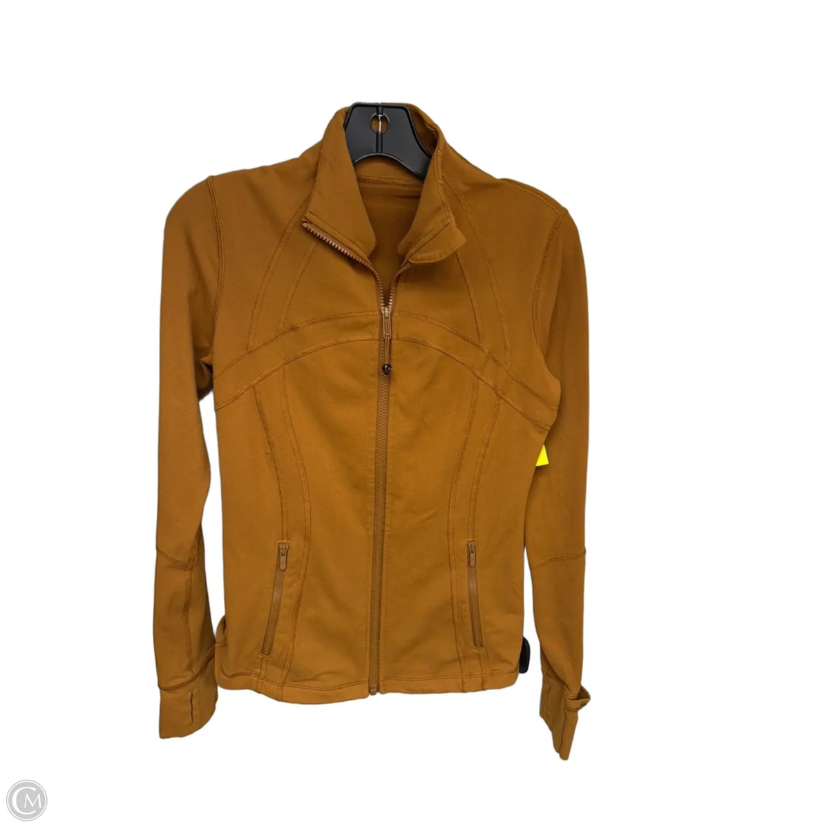 Athletic Jacket By Lululemon In Brown, Size: 8