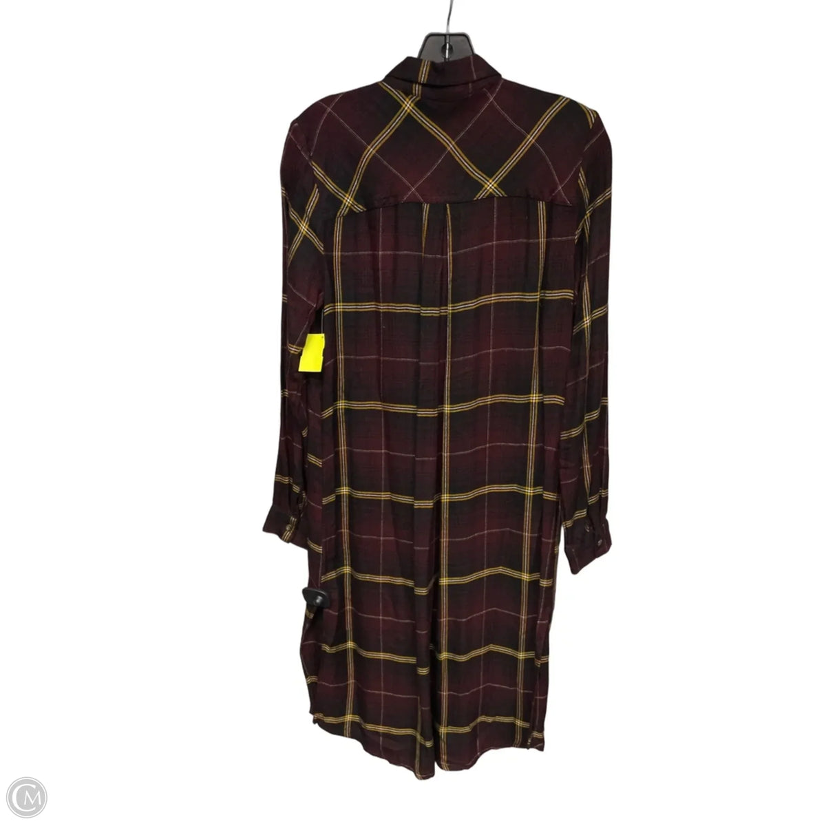Dress Casual Maxi By Maurices In Plaid Pattern, Size: S