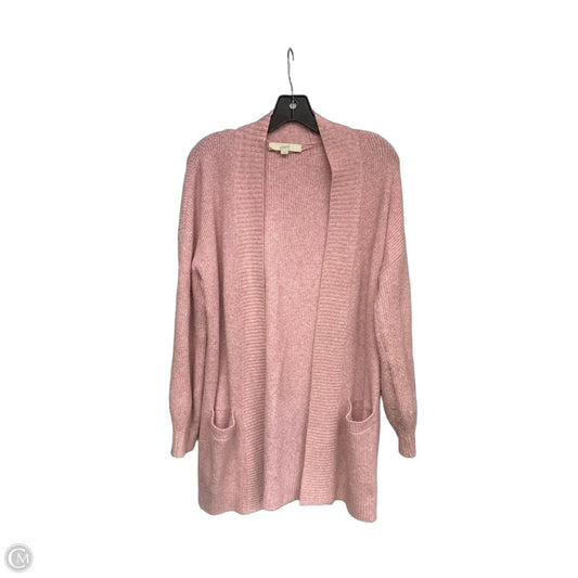 Cardigan By Loft In Pink, Size: M