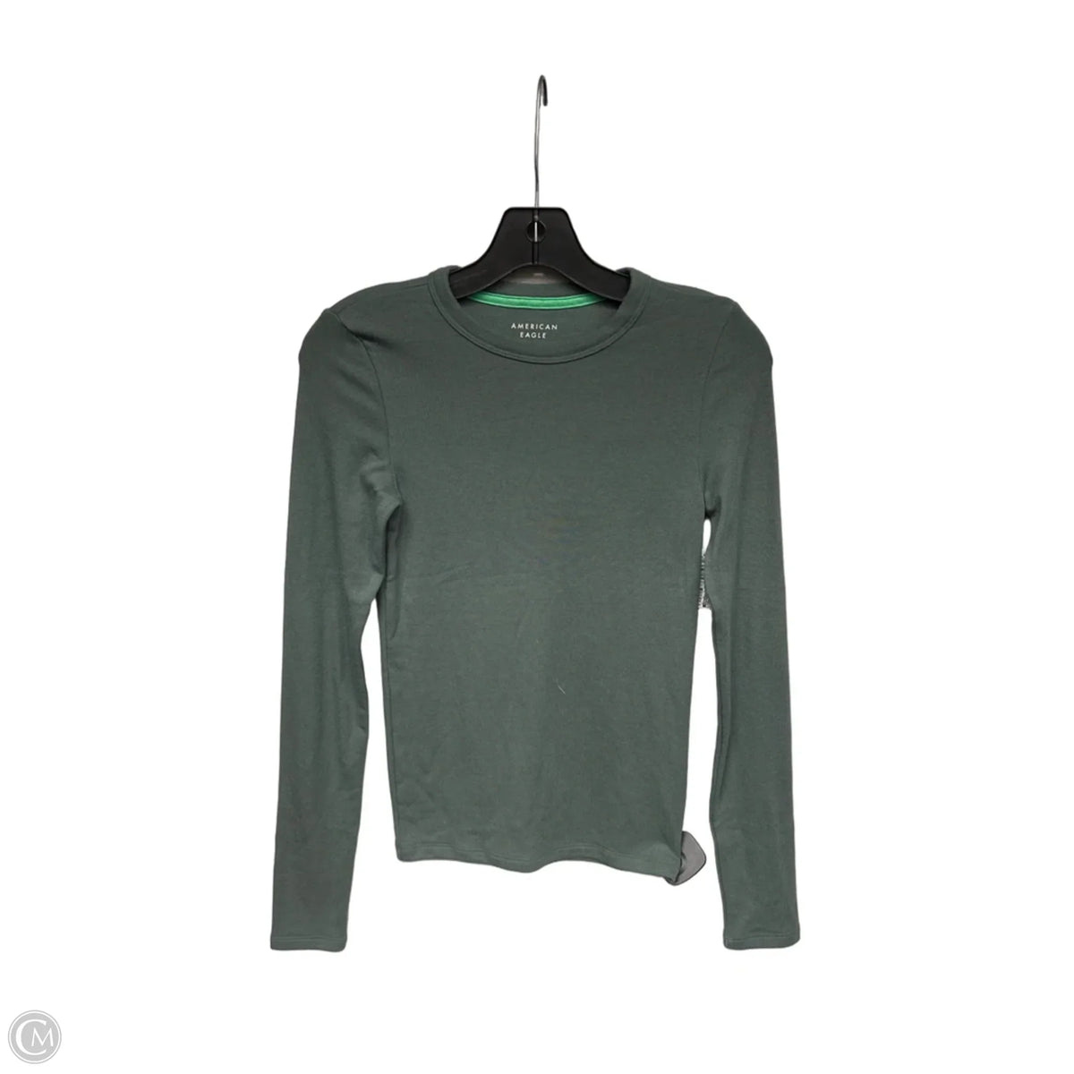 Top Long Sleeve Basic By American Eagle In Green