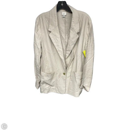Blazer By A New Day In Beige, Size: Xl