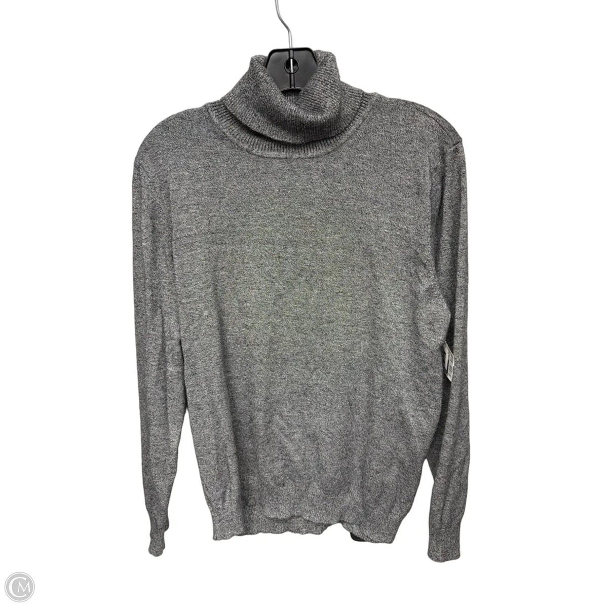 Sweater By Andrew Marc In Grey, Size: Xl
