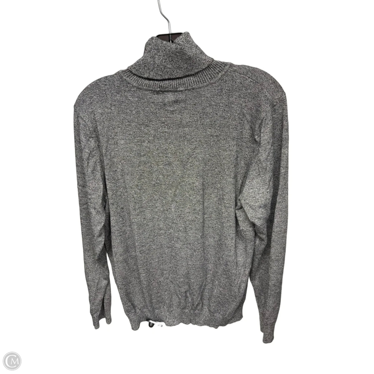 Sweater By Andrew Marc In Grey, Size: Xl