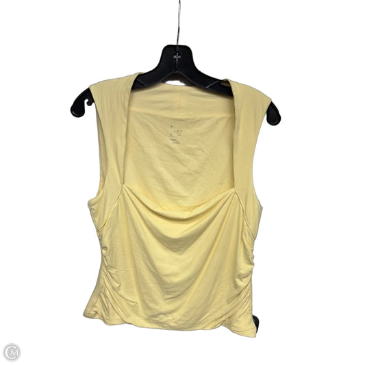 Top Sleeveless By A New Day In Yellow, Size: M