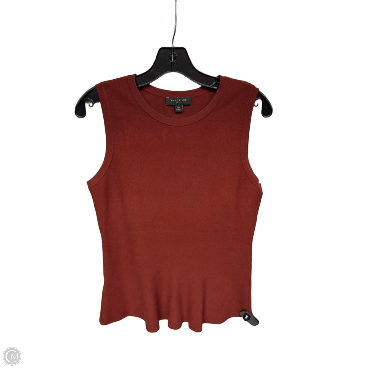Top Sleeveless By Ann Taylor In Red, Size: Sp