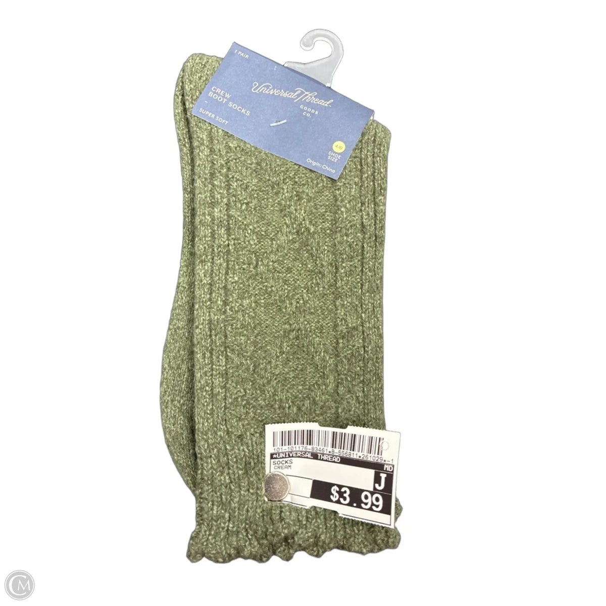 Socks By Universal Thread In Cream