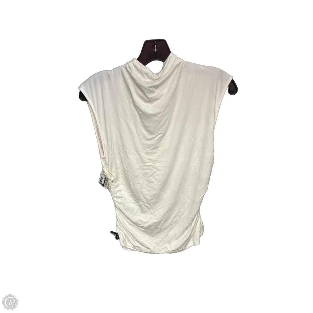 Top Long Sleeve Basic By Dkny In Cream, Size: Mp