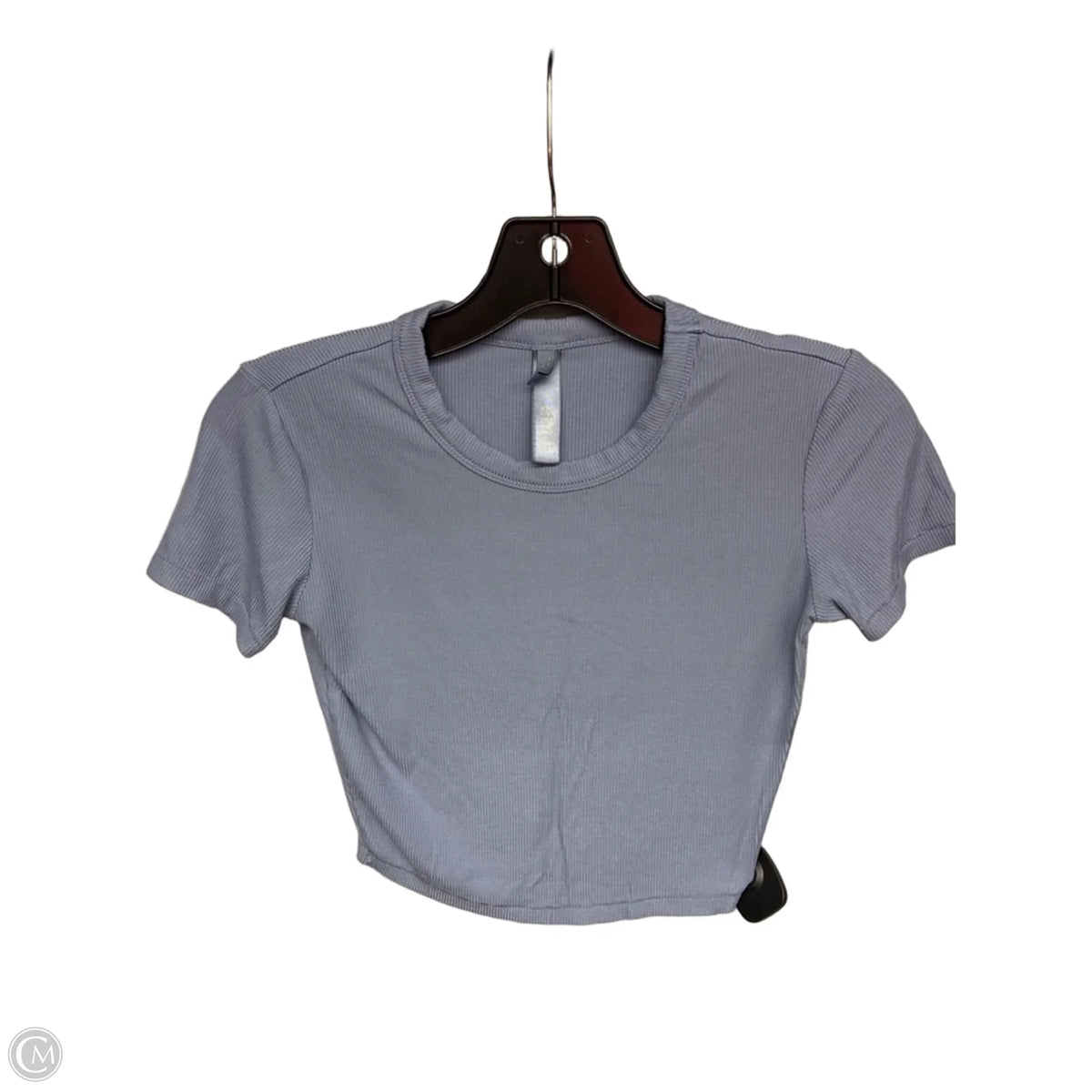 Top Short Sleeve Basic By Skims In Blue, Size: S