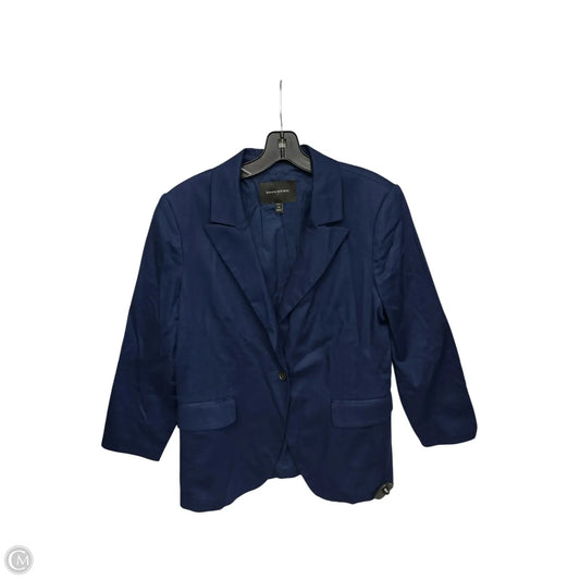 Blazer By Banana Republic In Navy, Size: 14p