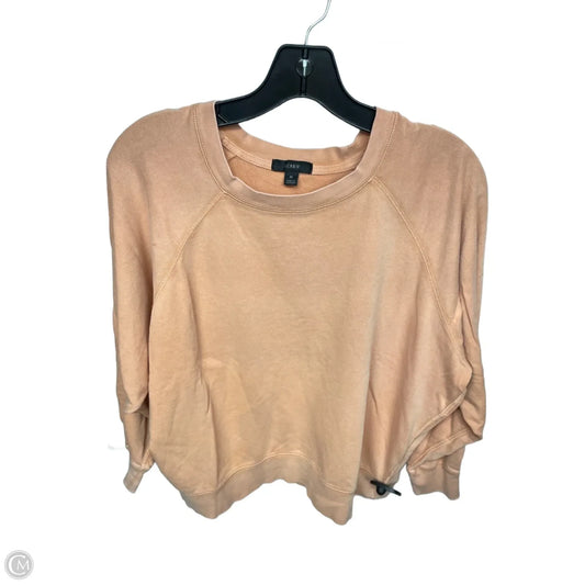 Top Long Sleeve By J. Crew In Orange, Size: M