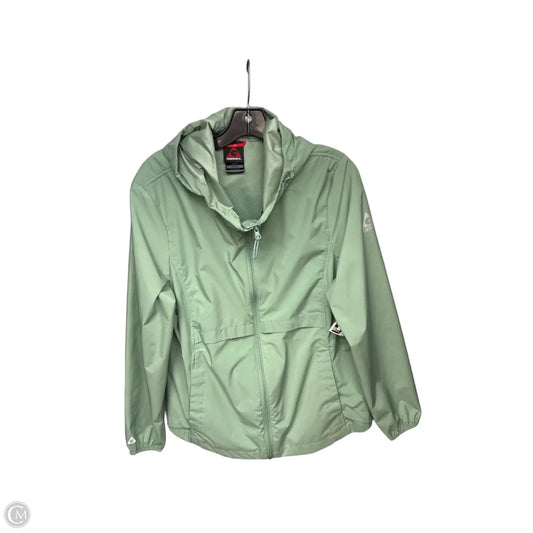 Jacket Windbreaker By Gerry In Green, Size: Xl