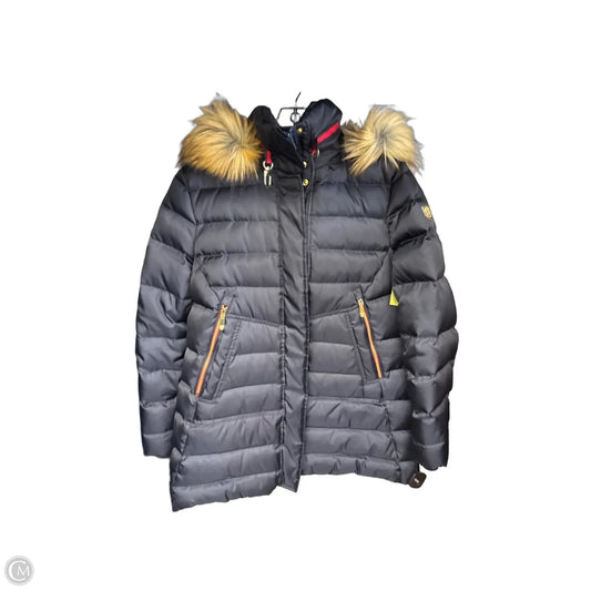Coat Puffer & Quilted By Vince Camuto In Navy, Size: L