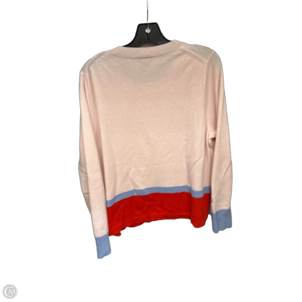 Sweater By J. Crew In Pink & Red, Size: Xl