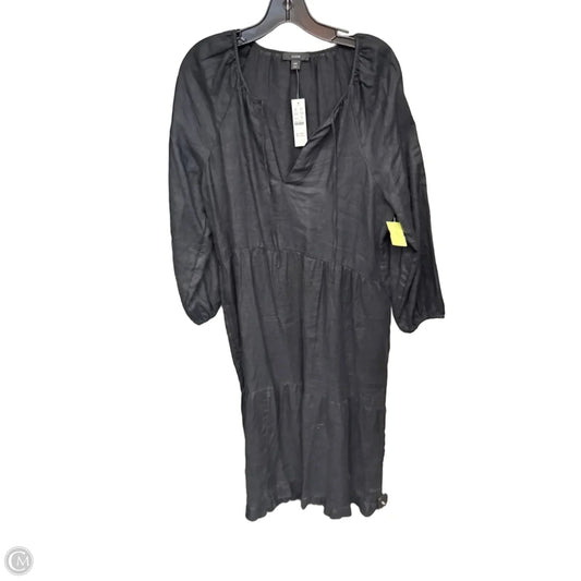 Dress Casual Maxi By J. Crew In Black, Size: M