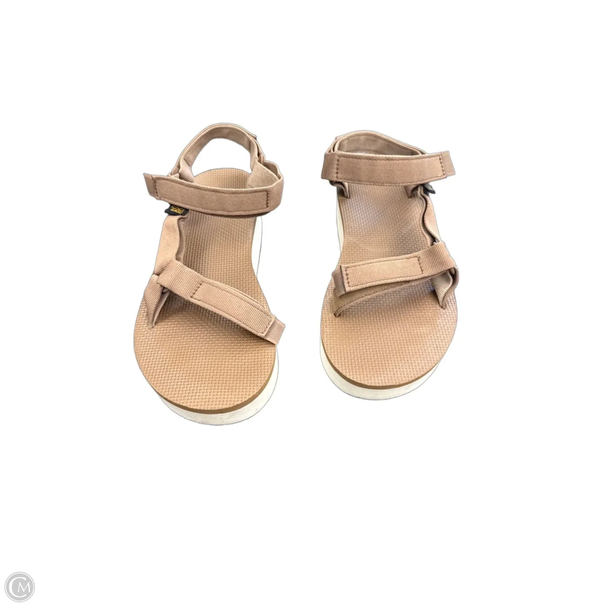 Sandals Flats By Teva In Brown, Size: 10