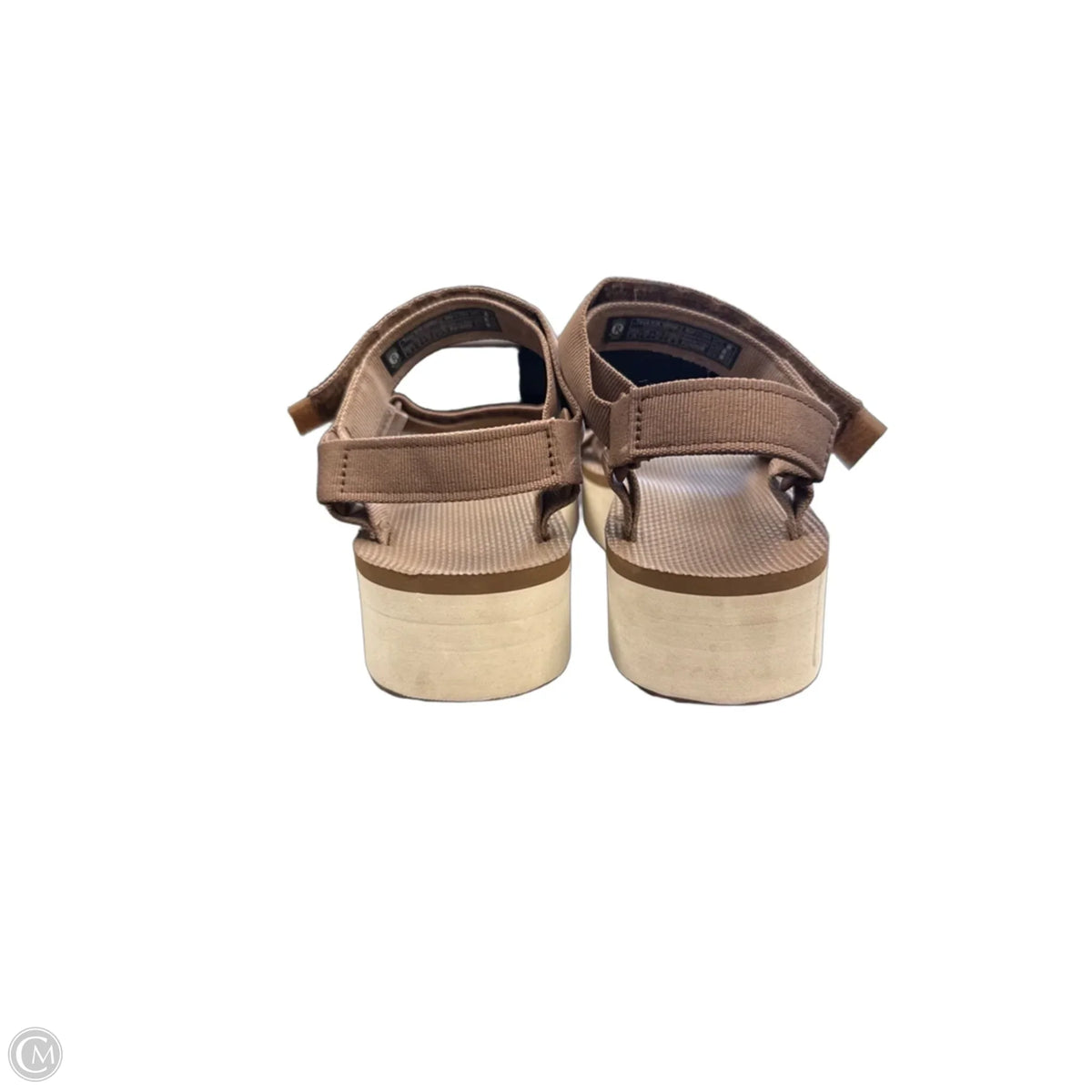 Sandals Flats By Teva In Brown, Size: 10