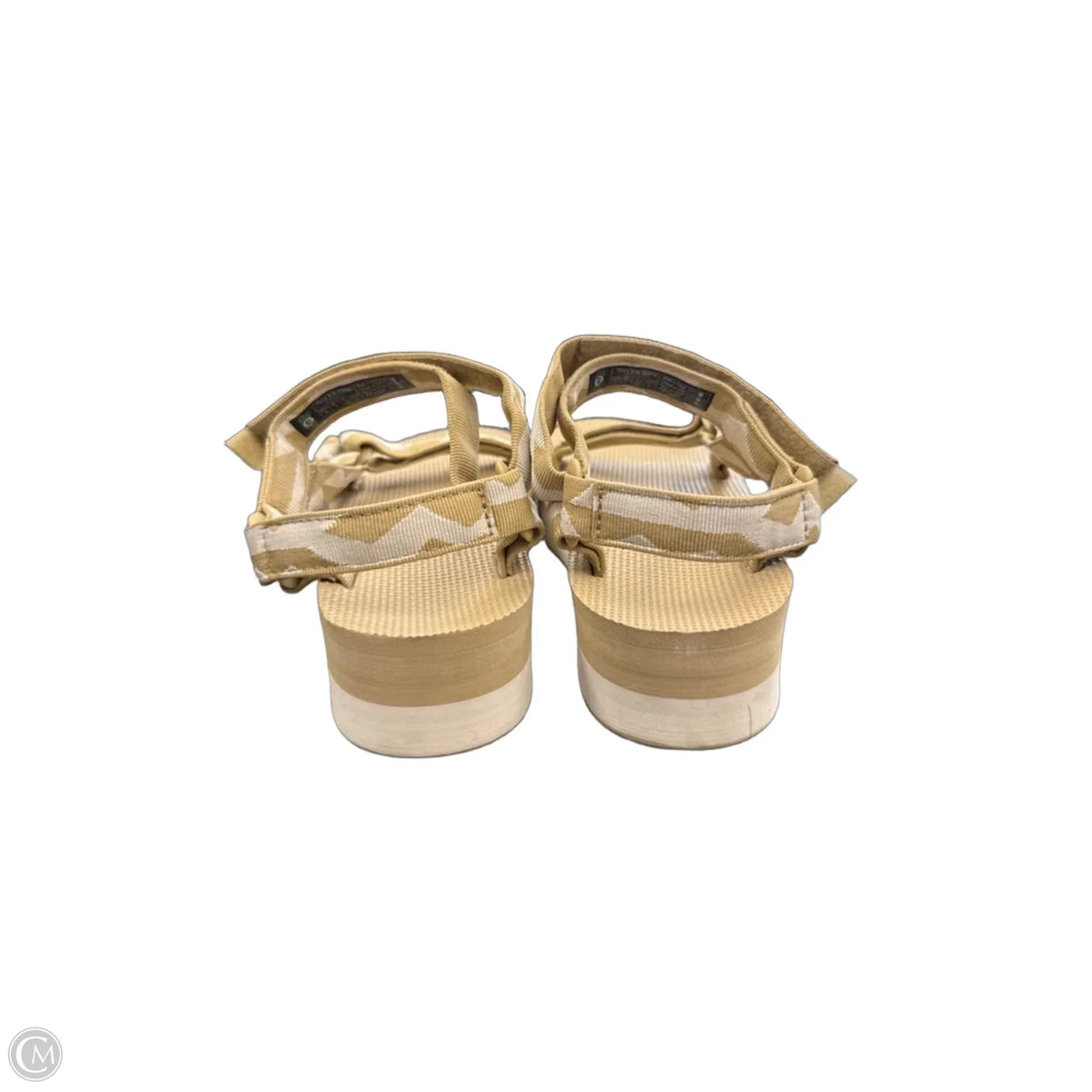 Sandals Flats By Teva In Beige, Size: 10