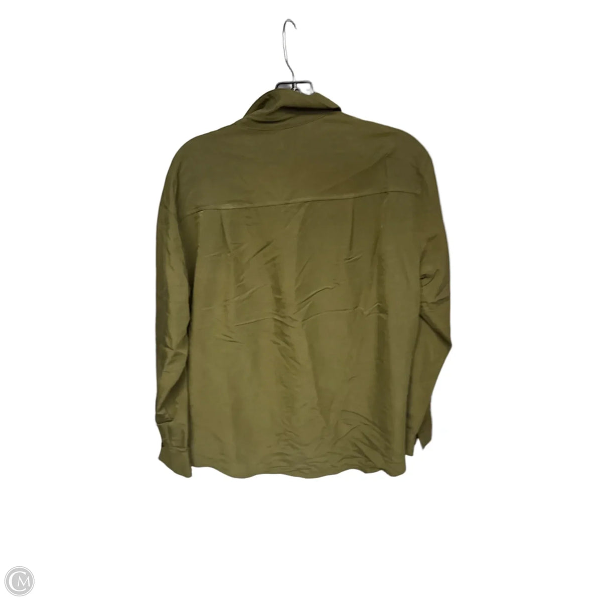 Top Long Sleeve By Old Navy In Green, Size: M