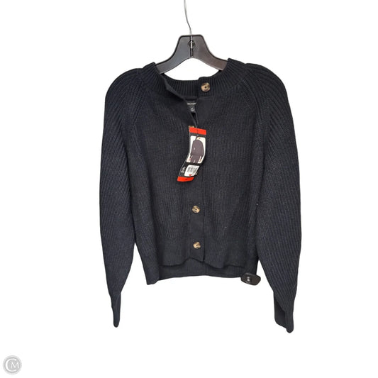 Sweater Cardigan By Banana Republic In Black, Size: M