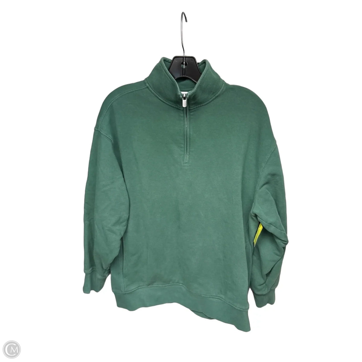 Athletic Sweatshirt Crewneck By Athleta In Green, Size: S