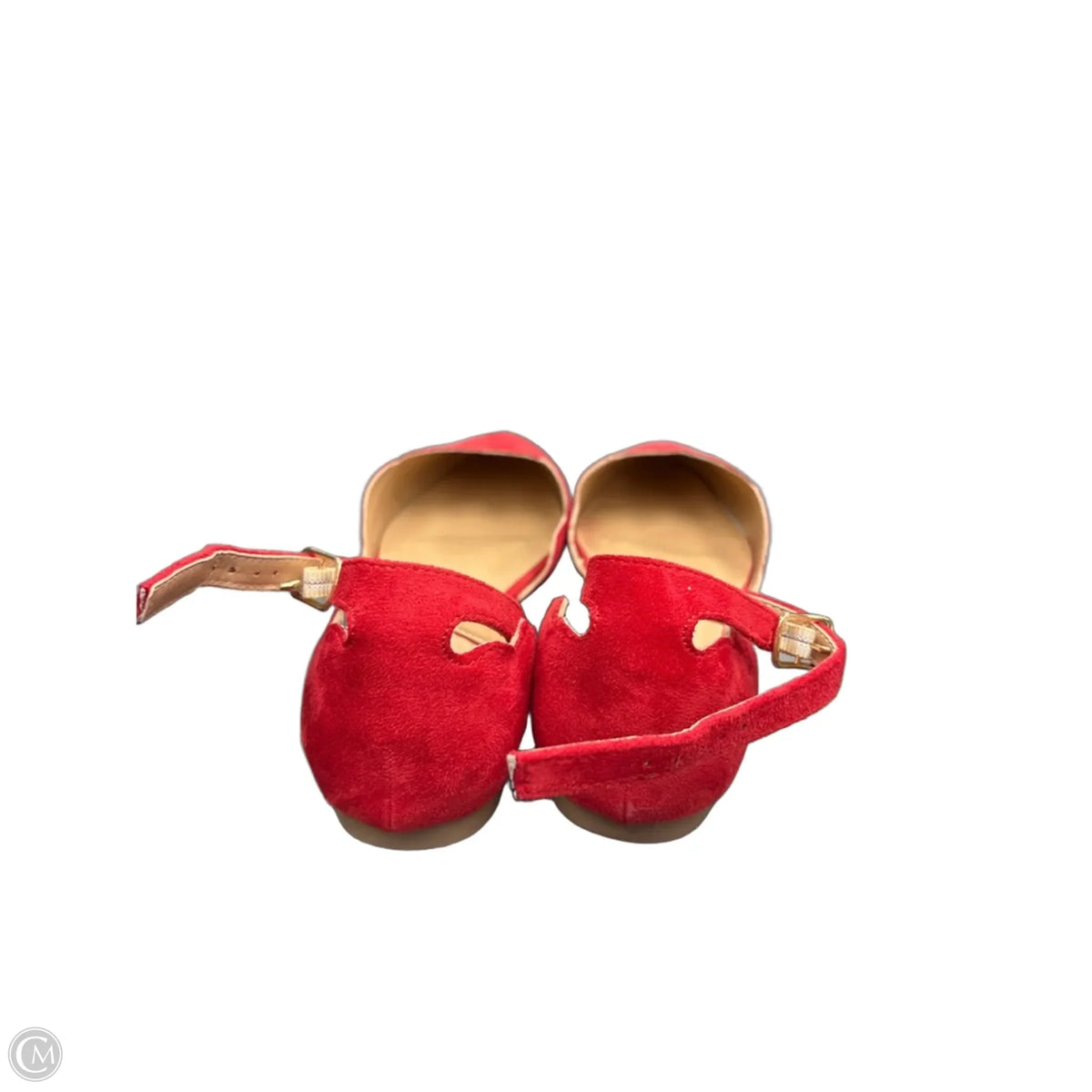 Shoes Flats By Journee In Red, Size: 9
