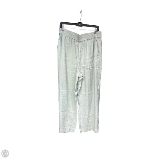 Pants Linen By Madewell In Green, Size: L
