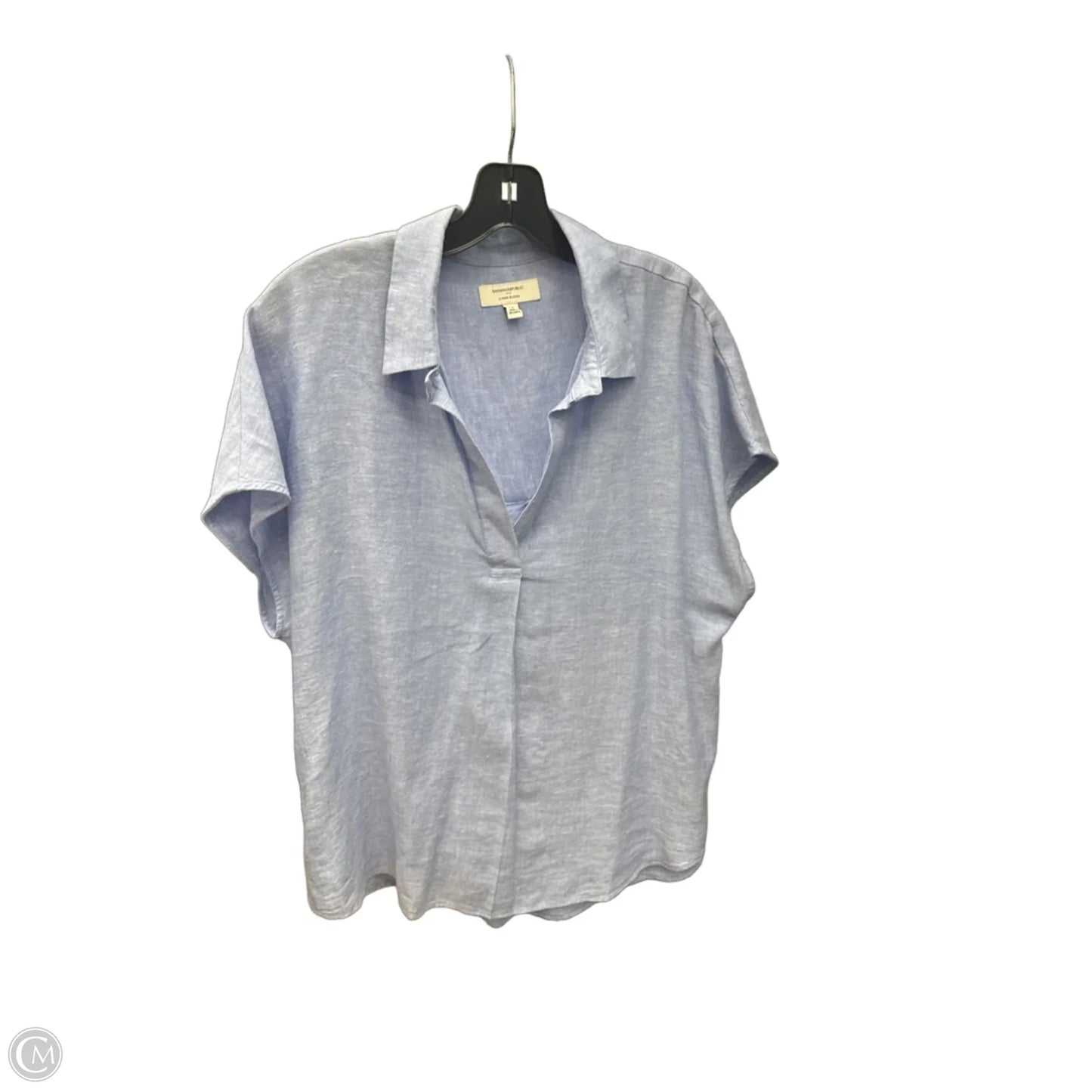 Top Sleeveless By Banana Republic In Blue, Size: M