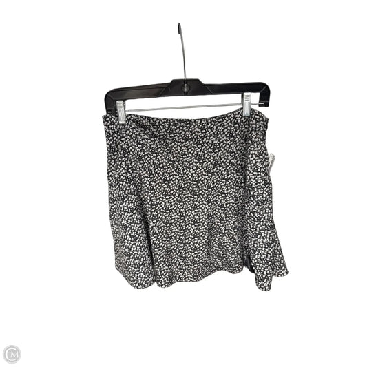 Skirt Mini & Short By Lush In Floral Print, Size: L