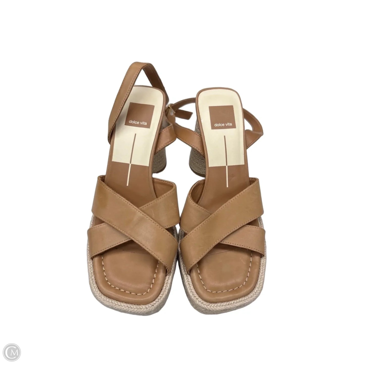 Shoes Heels Wedge By Dolce Vita In Brown, Size: 8