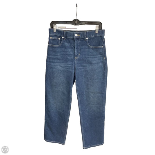 Jeans Straight By Spanx In Blue Denim, Size: M