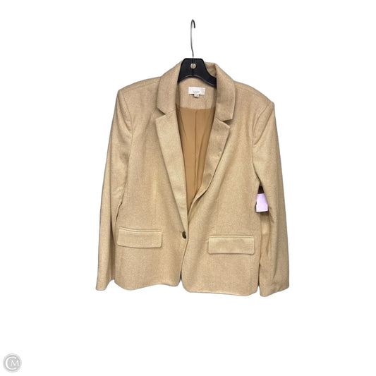 Blazer By Loft In Tan, Size: 14