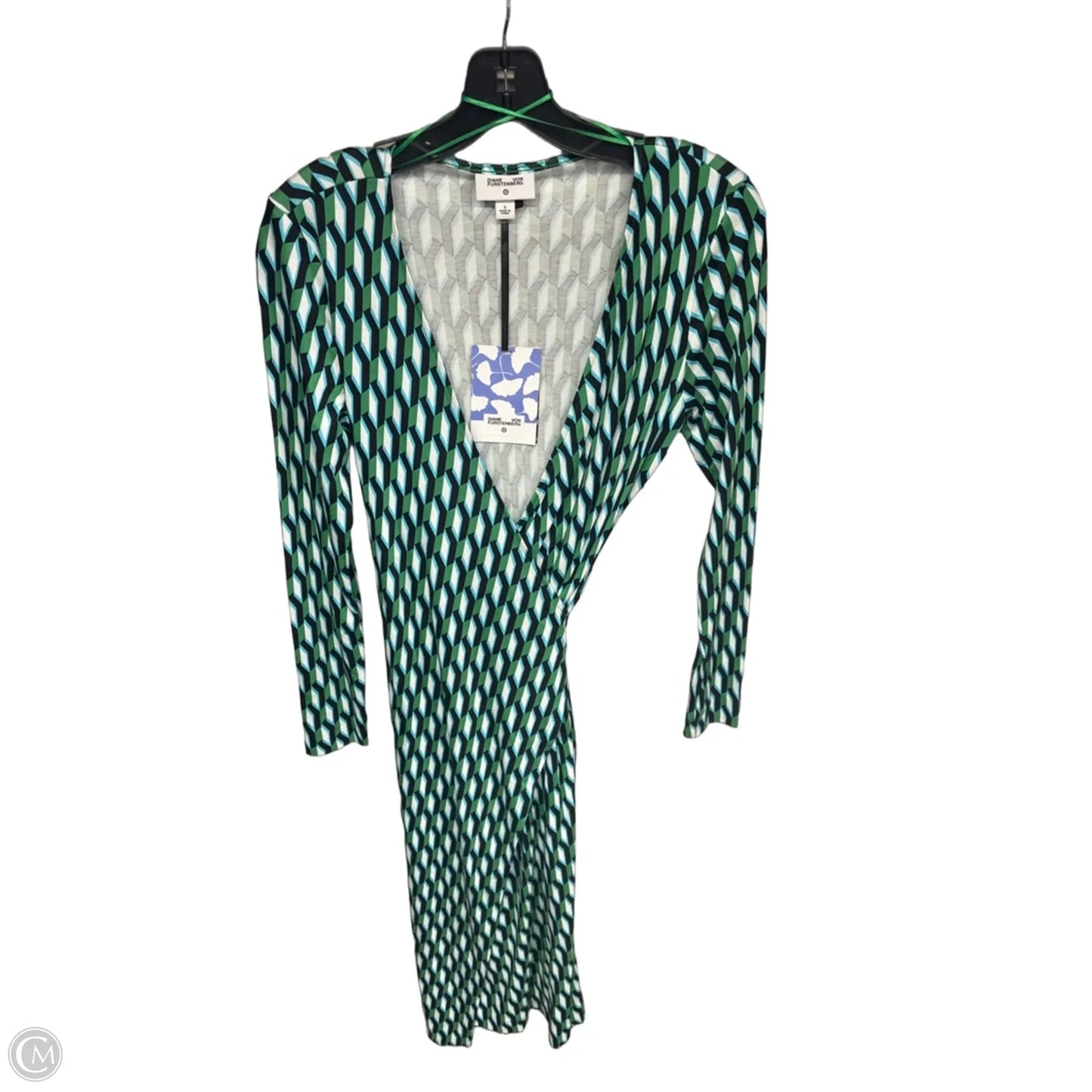 Dress Casual Maxi By Target-designer In Blue & Green, Size: S