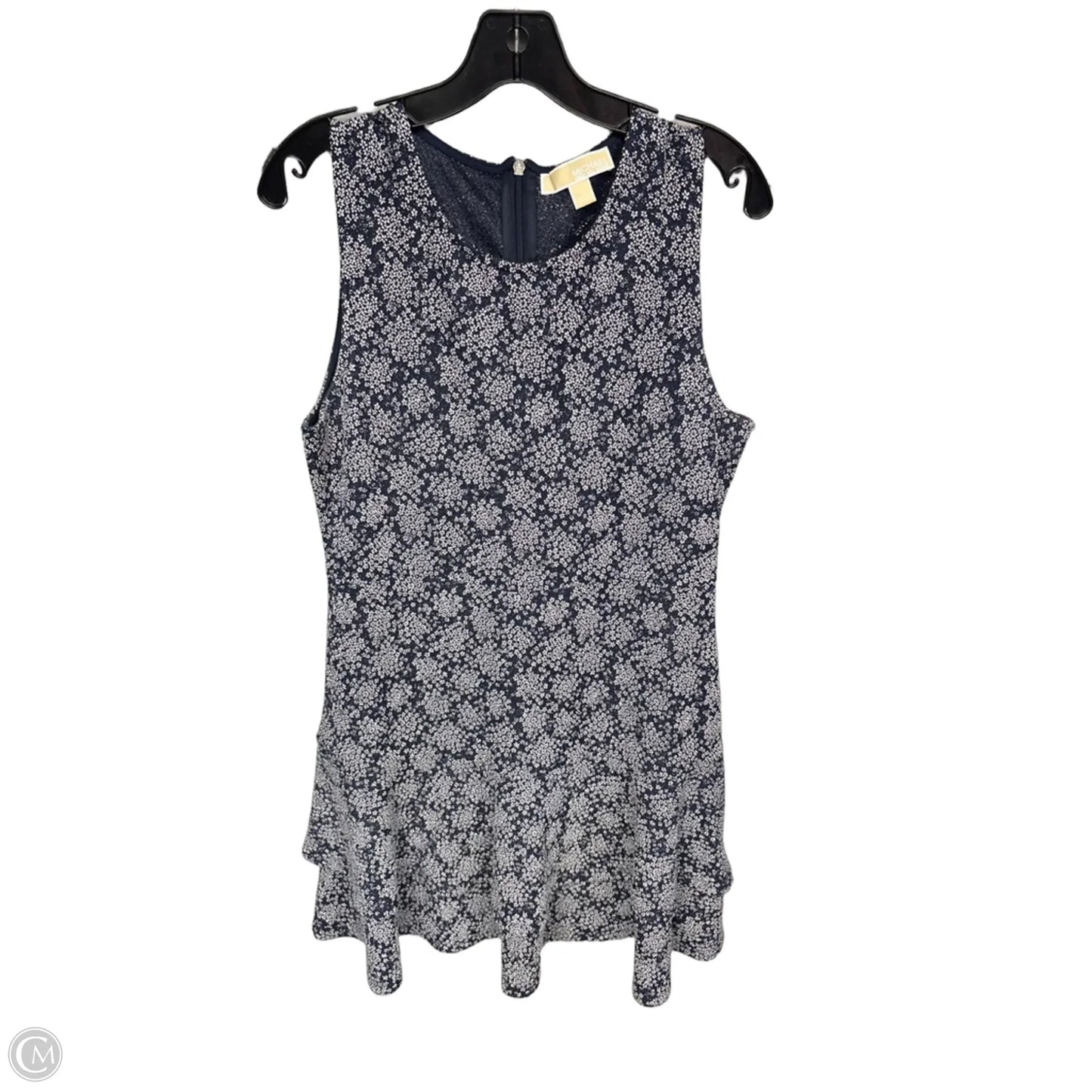 Dress Casual Short By Michael By Michael Kors In Blue & White, Size: L