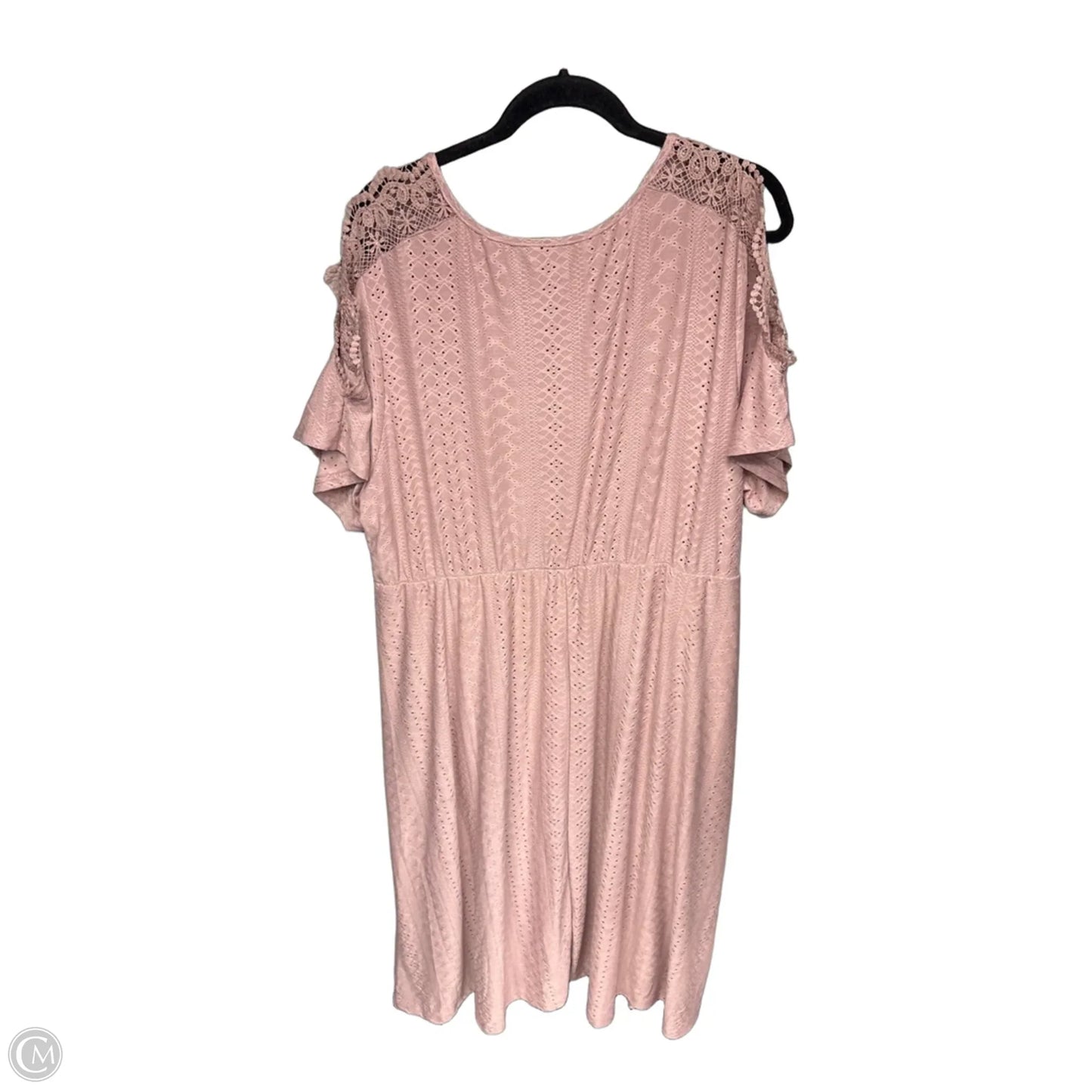 Dress Casual Maxi By Bloomchic In Pink, Size: 18