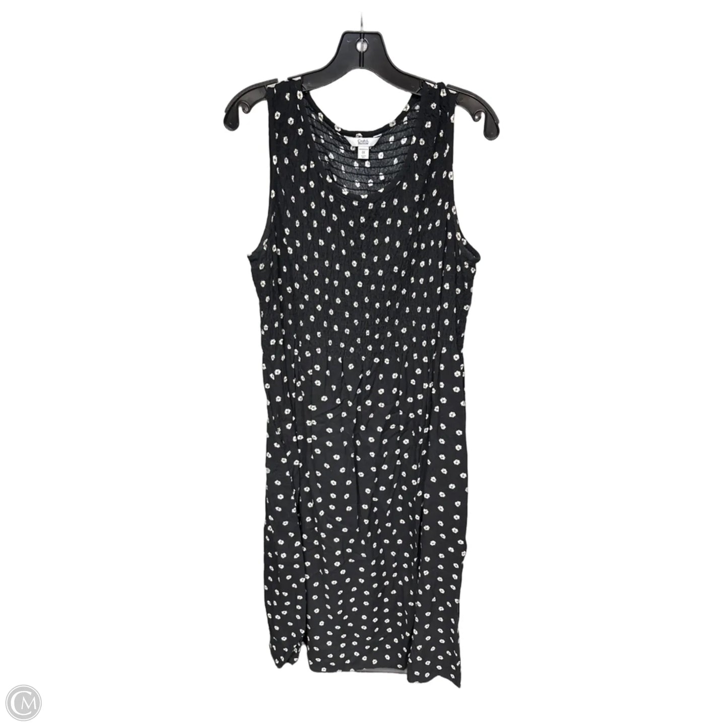 Dress Casual Maxi By Croft And Barrow In Black, Size: 0