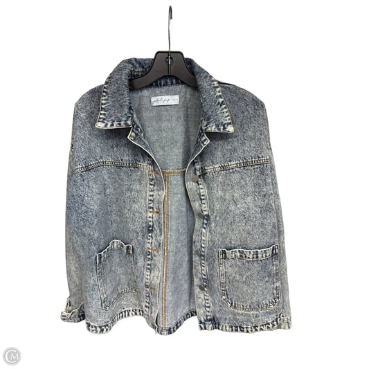 Jacket Denim By Petal & Pup In Blue Denim, Size: S