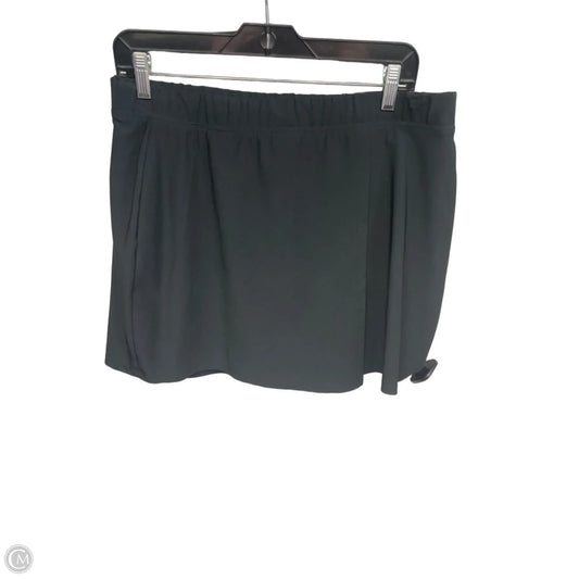 Athletic Skort By Abercrombie And Fitch In Black, Size: L