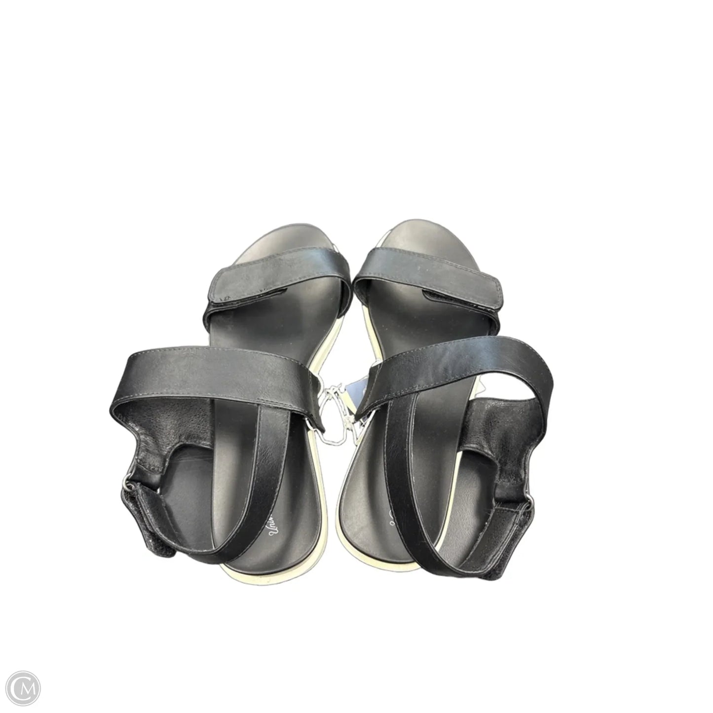 Sandals Flats By Universal Thread In Black, Size: 8.5