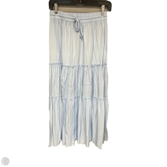 Skirt Maxi By Francesca's In Blue, Size: M