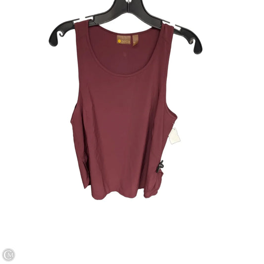 Athletic Tank Top By Zella In Red, Size: M