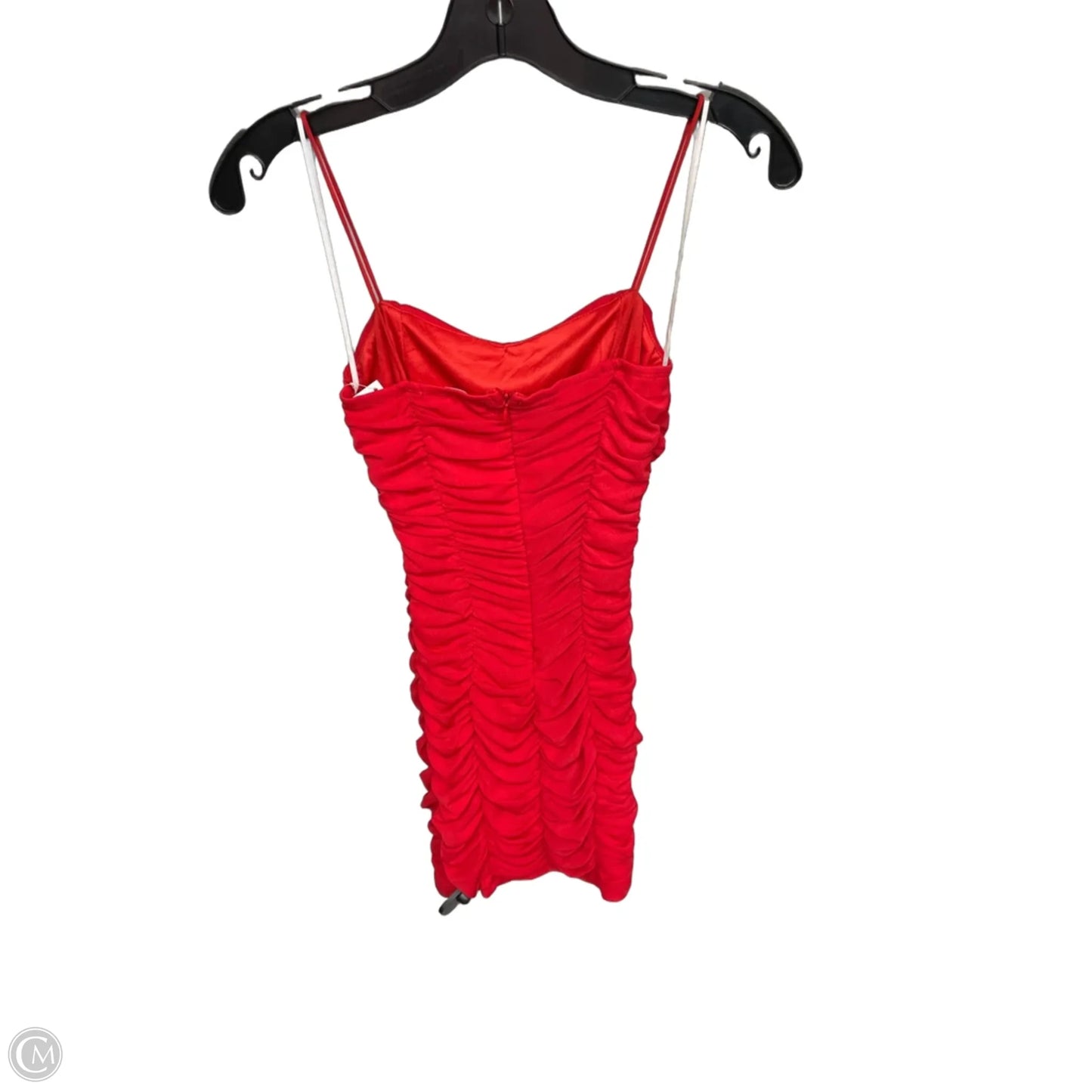 Dress Casual Short By Hello Molly In Red, Size: Xs