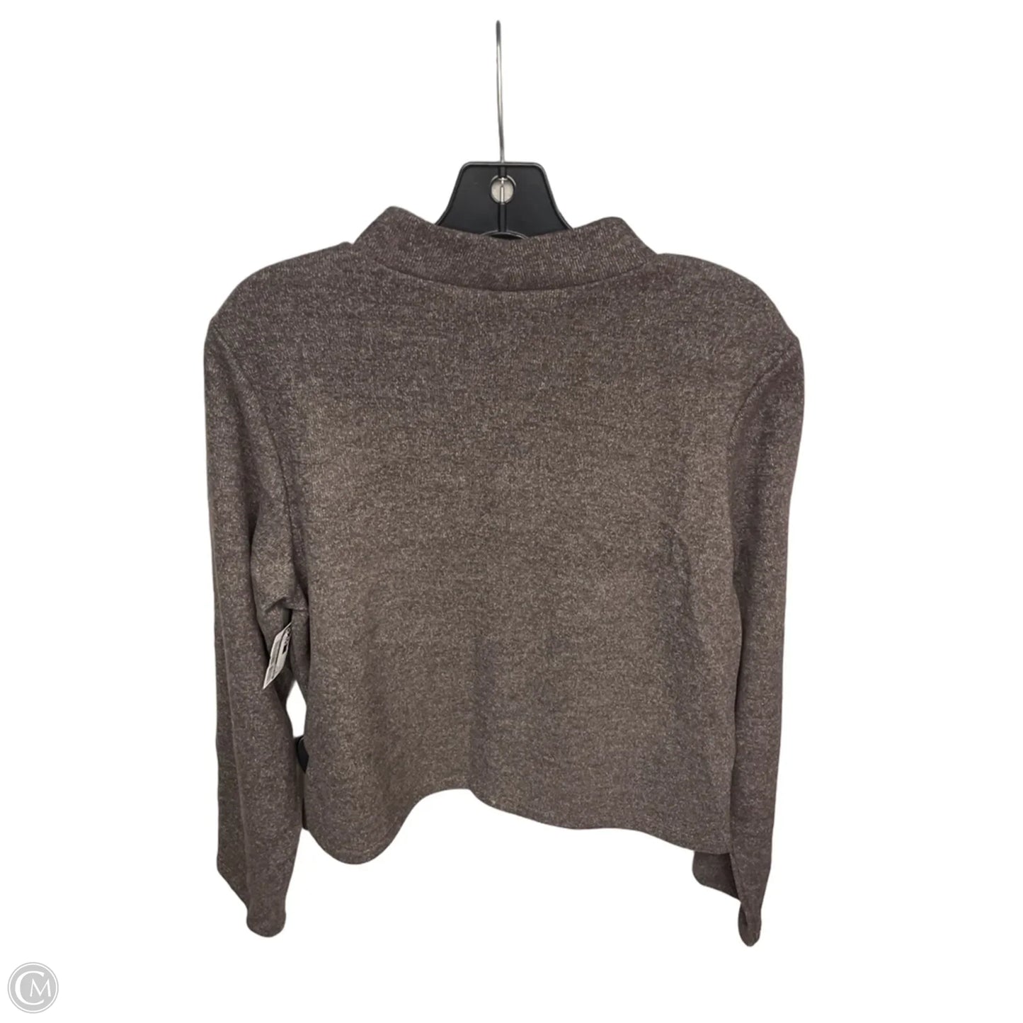 Top Long Sleeve By Old Navy In Brown, Size: L