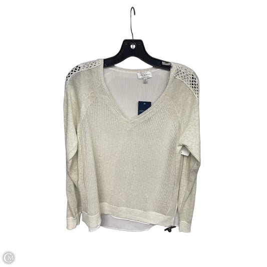 Top Long Sleeve By Lucky Brand In Gold, Size: M