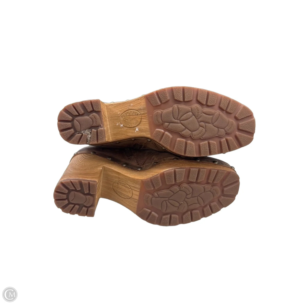 Boots Ankle Heels By Kork Ease In Brown, Size: 7