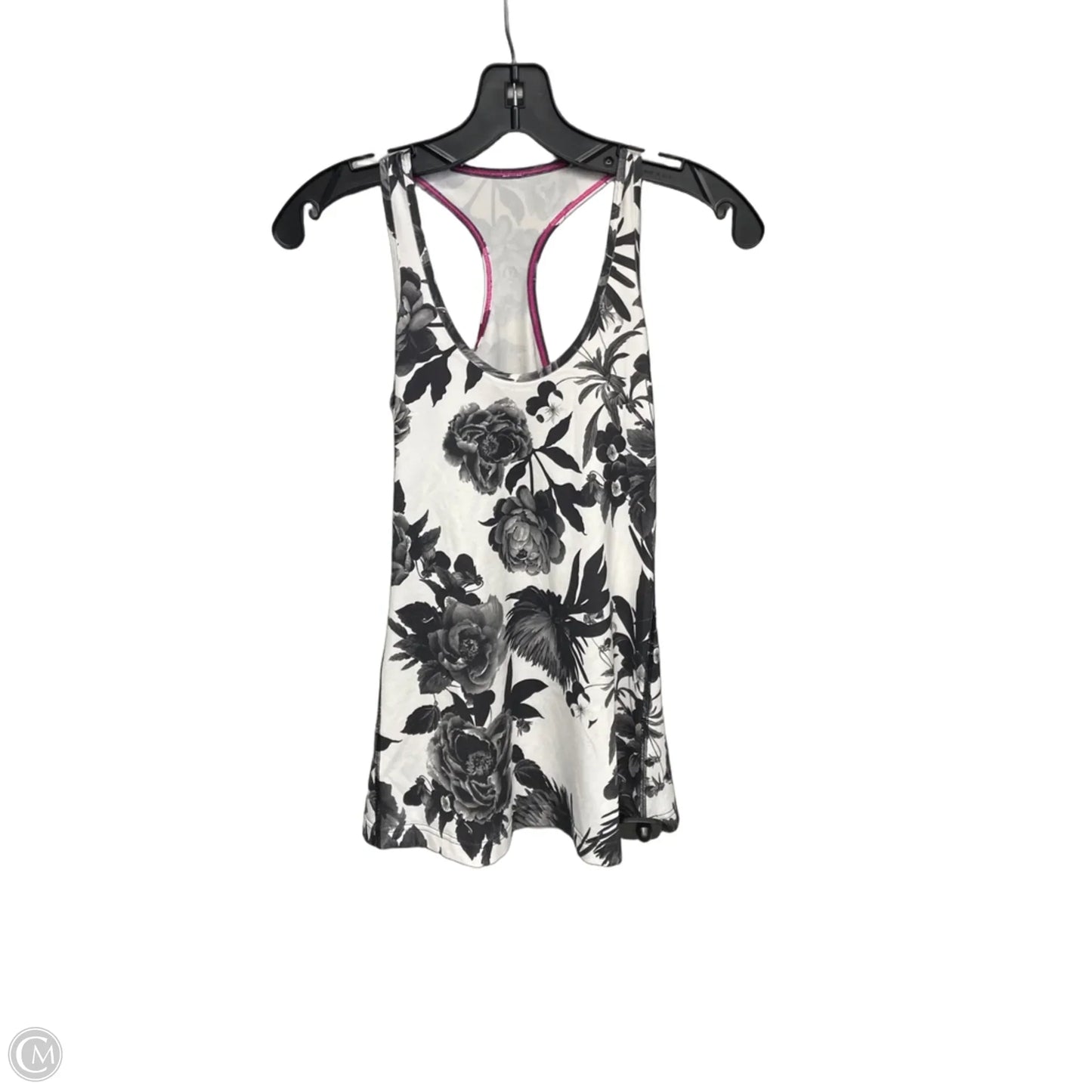 Athletic Tank Top By Lululemon In Floral Print, Size: S