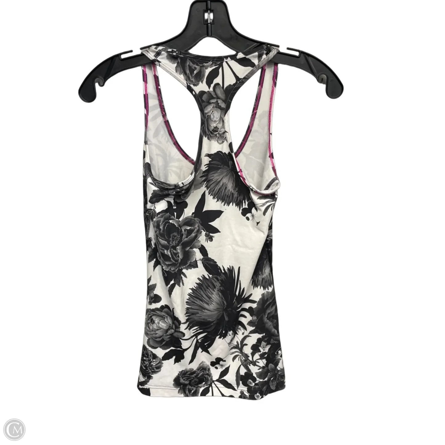 Athletic Tank Top By Lululemon In Floral Print, Size: S