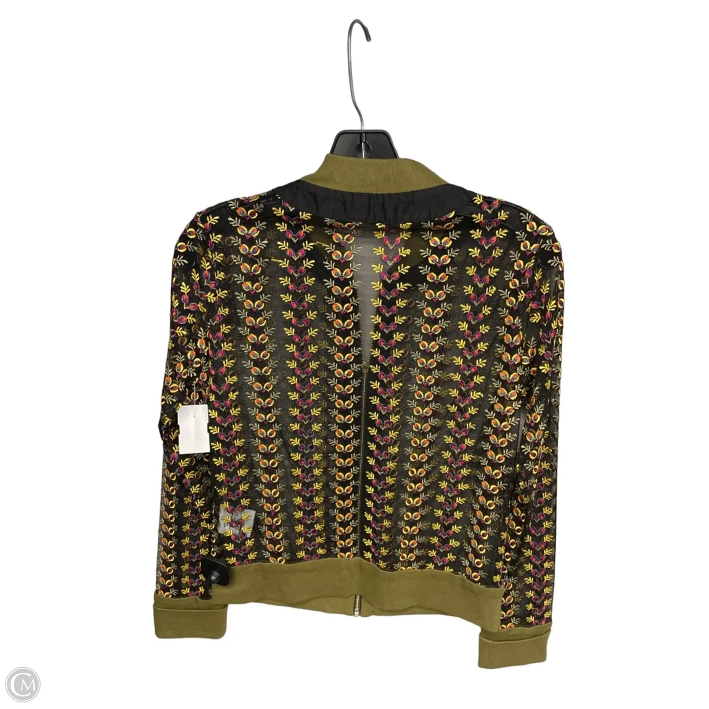 Jacket Other By Clothes Mentor In Green & Yellow, Size: M